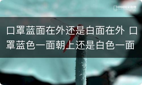 口罩蓝面在外还是白面在外 口罩蓝色一面朝上还是白色一面