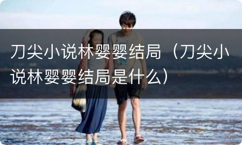 刀尖小说林婴婴结局（刀尖小说林婴婴结局是什么）