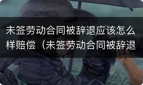 未签劳动合同被辞退应该怎么样赔偿（未签劳动合同被辞退需要什么证据）