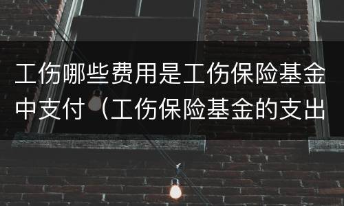 工伤哪些费用是工伤保险基金中支付（工伤保险基金的支出有哪些）