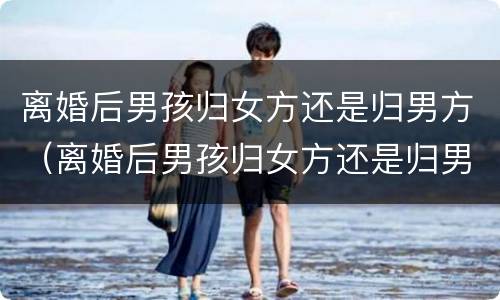 离婚后男孩归女方还是归男方（离婚后男孩归女方还是归男方所有）